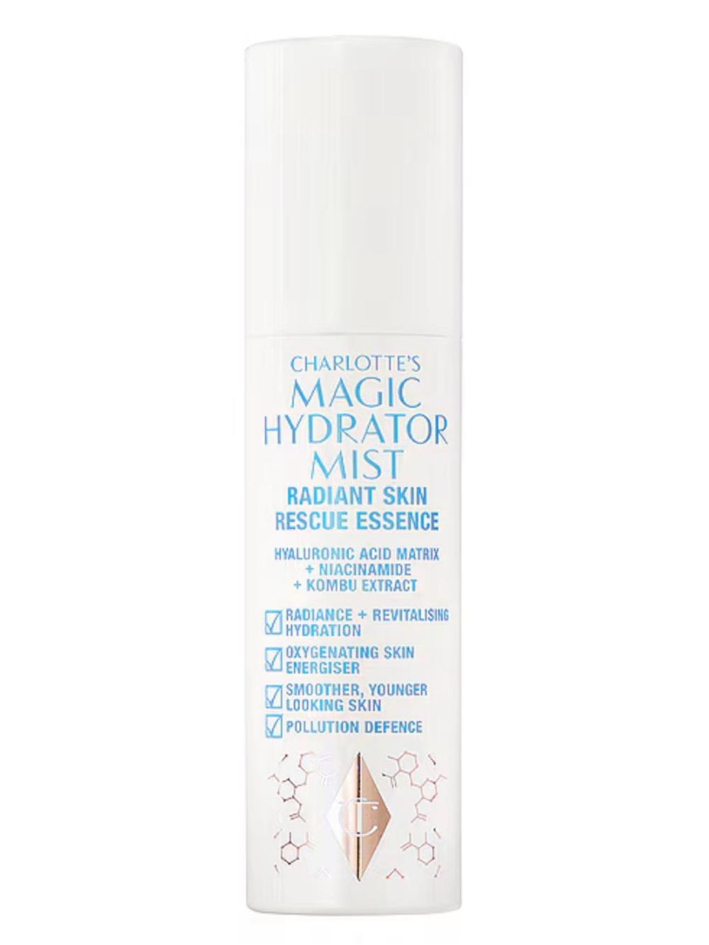 Charlotte Tilbury Rescue Essence Facial Hydration - White and Light Blue - Picture 10 of 10